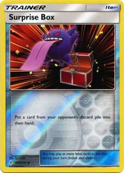 Lightly Played Surprise Box - 187/214 - Uncommon - Reverse Holo Pokemon Unbroken - Image 1