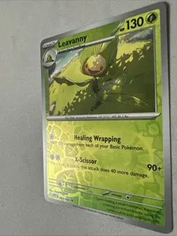 Pokemon TCG * SV White Flare * 003/086 Leavanny U * REVERSE HOLO * FRESH PK - Image 2