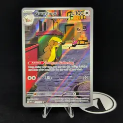 2025 Pokemon Mega Evolution Gumshoos Illustration Rare #153/132 - Image 1