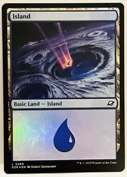 Island (0269) - Edge of Eternities #0269 MTG - FOIL-NM - Image 1