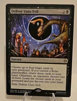 Deliver Unto Evil MTG War of the Spark Regular - Image 1
