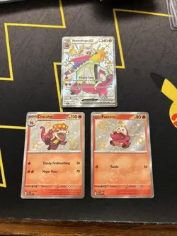 Skeledirge ex 081 Crocalor 080 Fuecoco 079 NM Promo Set -Pokemon Card- (6s) - Image 1