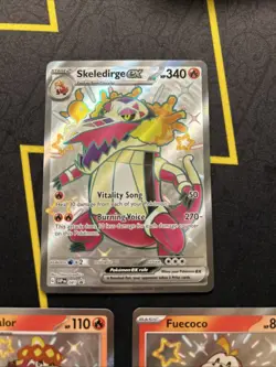 Skeledirge ex 081 Crocalor 080 Fuecoco 079 NM Promo Set -Pokemon Card- (6s) - Image 2