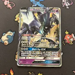 Necrozma GX 63/147 LP -Ultra Rare Pokemon Card- Burning Shadows (9q) - Image 1