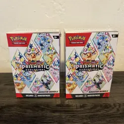 Pokemon Prismatic Evolutions Booster Bundles - Sealed lot of 2 - Image 1