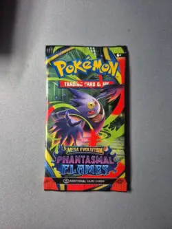 Mega Evolution Phantasmal Flames Single Booster Pack - Image 1