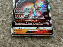 Buzzwole GX 57/111 Holo GX Rare Crimson Invasion Pokemon 2017 - Image 2
