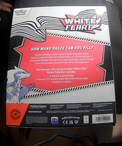 Pokemon TCG: Scarlet & Violet — White Flare Binder Collection (SV 10.5) - New - Image 2