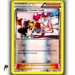 Pokemon XY Generations Pokemon Center Lady 68/83 Reverse Holo Uncommon VLP/NM - Image 1