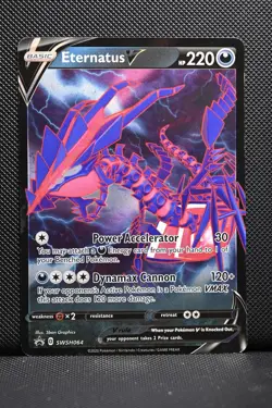 Eternatus V SWSH064 Holo Promo Sword & Shield Promo Pokemon HP - Image 1