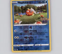 Magikarp 021/078 Reverse Holo C Pokemon GO NM Pokemon - Image 1
