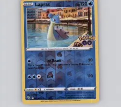 Lapras 023/078 Reverse Holo R Pokemon GO NM Pokemon - Image 1