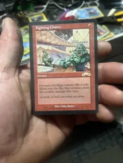 Mtg. Fighting Chance. Exodus. Lp - Image 1