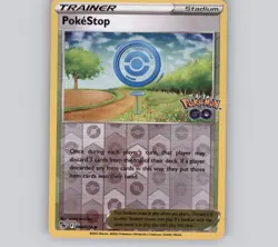 PokeStop 068/078 Reverse Holo UC Pokemon GO NM Pokemon - Image 1