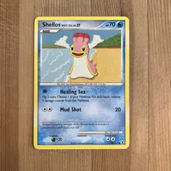 Shellos WWest Sea - 80/111 - Common (Platinum| Rising Rivals) Pokemon TCG MP - Image 1
