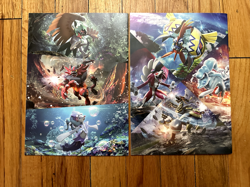 Pokemon TCG Sun and Moon Collector's Albums Base Set Guardians Rising Lot of 2 - Image 2