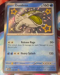 2024 Pokemon Paldean Fates Dondozo #126/091 - Image 1