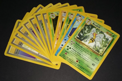 POKEMON BASE JUNGLE FOSSIL LOT + MEW PROMO (8) + HOL0 MACHAMP AND DARK GYARADOS - Image 2