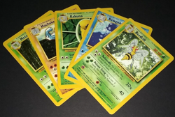 POKEMON BASE JUNGLE FOSSIL LOT + MEW PROMO (8) + HOL0 MACHAMP AND DARK GYARADOS - Image 3