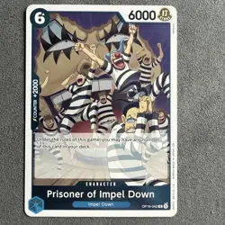 Prisoner of Impel Down (Foil) OP16-042 (R) One Piece The Time of Battle (OP16) - Image 1