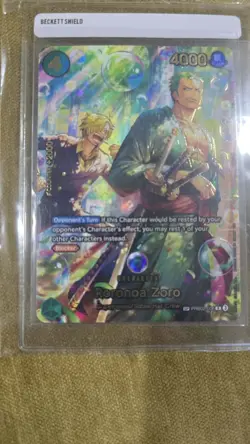 Bandai One Piece CCG Roronoa Zoro PRB02-006 Special Alt Art Foil 4000/4 EN - Image 1