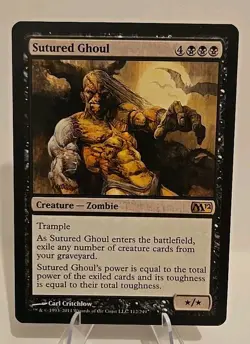 Sutured Ghoul MTG Core Set 2012 (M12) Regular - Image 1