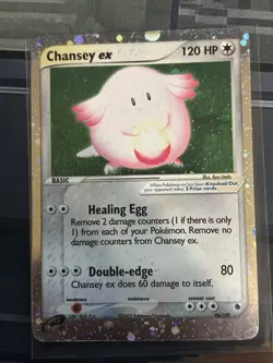 Pokemon TCG Chansey ex #96/109 Ruby and Sapphire - Image 1