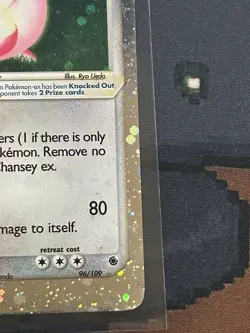 Pokemon TCG Chansey ex #96/109 Ruby and Sapphire - Image 4