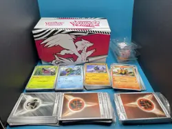 Pokemon Scarlet and Violet White Flare Elite Trainer Box No Holo/reverse - Image 1