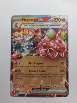 Magcargo ex - 029/167 - Double Rare - Near Mint Nm Pokemon Tcg - Image 1