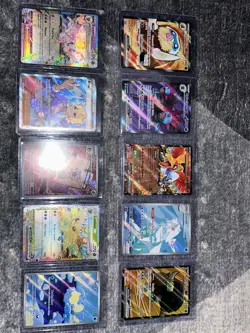 Pokemon TCG Lot Of 10 NM Scarlet And Violet Cards - Image 1