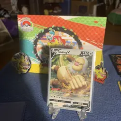 Slaking V 058/078 Ultra Rare Pokemon World Championship 2023 NM - Image 4