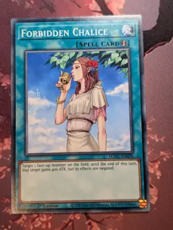 Forbidden Chalice - EGO1-EN028 - Common - Yugioh - Image 1
