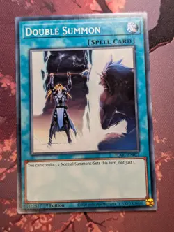 Double Summon - EGO1-EN027 - Common - Yugioh - Image 1