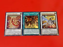 Cosmic Quasar Dragon + Synchro Rumble + Crimson Dragon | YuGiOh! - Image 1