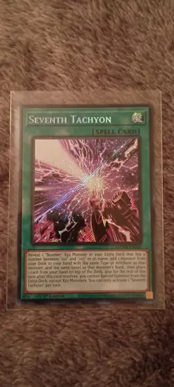 Seventh Tachyon MZTM-EN016 Yugioh Maze of the Master 1st Ed Collector's Rare - Image 1
