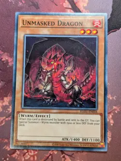 Unmasked Dragon - EGO1-EN016 - Common - Yugioh - Image 1