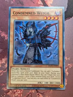 Condemned Witch - EGO1-EN019 - Common - Yugioh - Image 1