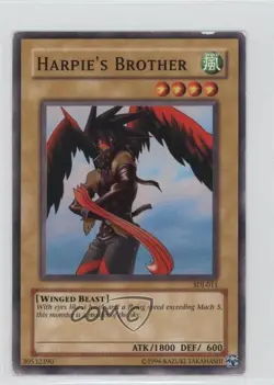 Harpie's Brother (Sky Scout) Unlimited YuGiOh Starter Deck Joey #SDJ-011 READ - Image 1