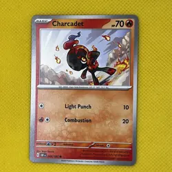 Charcadet 043/197 Common Obsidian Flames scarlet & Violet Pokemon Card NM - Image 1