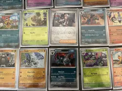 Pokemon Card 45 Cards Lot Scarlet & Violet White Flare Halo And Reverse Halo Lot - Image 5