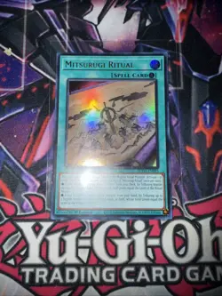 Mitsurugi Ritual SUDA-EN095 Secret Rare Yu-Gi-Oh Card-Mint/Near Mint! - Image 1