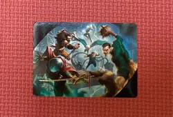 Behold the Sinister Six! Art Card Signature Marvel's Spider-Man NM MTG - Image 1
