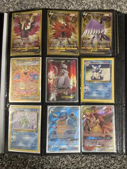 Pokemon Card Binder with Rare Cards Collectible Card Set - Image 1