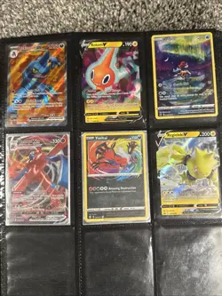 Pokemon Card Binder with Rare Cards Collectible Card Set - Image 5