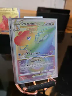 Dragonite VSTAR 081/078 Rainbow Secret Rare Card Set Pokemon GO NM - Image 3