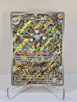 Magneton 159 Sv: Scarlet & Violet Surging Sparks Promo Card Holo Pokemon - Image 1