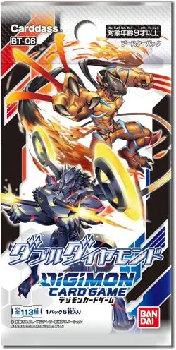 Digimon Card Game Double Diamond Booster Pack BOX BT-06 BANDAI Japanese - Image 2