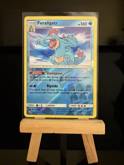 FERALIGATR - 24/70 Dragon Majesty - Reverse Holo Rare - Pokemon TCG Card - Image 1