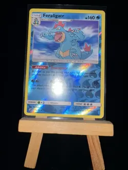 FERALIGATR - 24/70 Dragon Majesty - Reverse Holo Rare - Pokemon TCG Card - Image 2